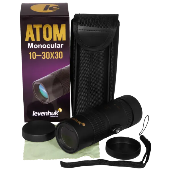 Монокль Levenhuk Atom 10-30x30 Черный photo 5