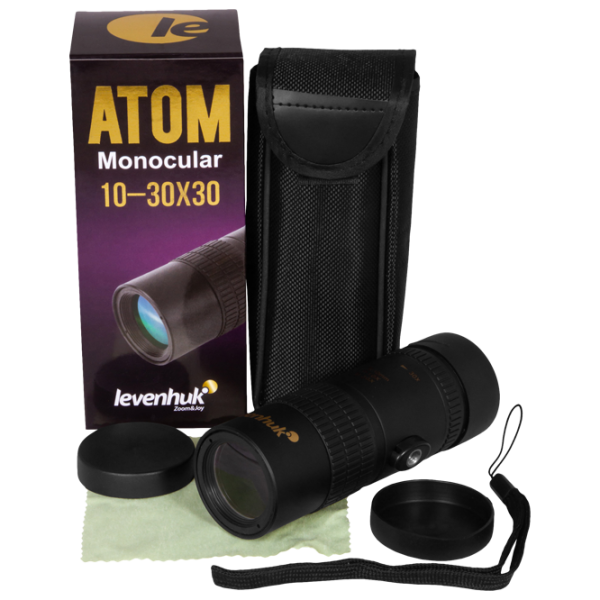 Монокль Levenhuk Atom 10-30x30 Черный photo 5