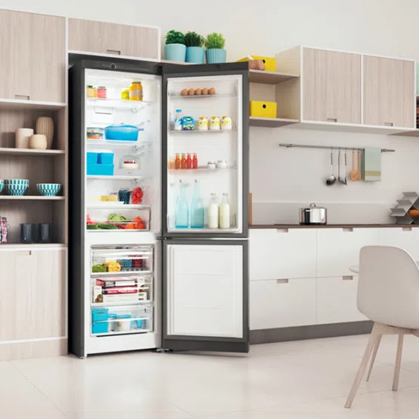 Frigider Indesit ITS 4200 S  324 l / 196 cm / Silver photo 8