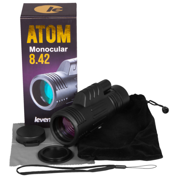 Монокль Levenhuk Atom 8x42 Черный photo 5