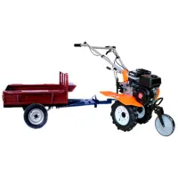 Motocultor Worker HB 700N+R SET15 4 timpi/ Benzină photo 4