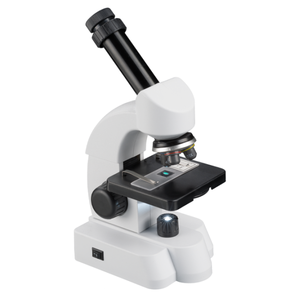 Microscop Bresser Junior 40x-640x Biologic/ White photo 2