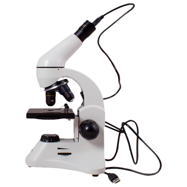 Microscop Levenhuk Rainbow D50L PLUS 2M Biologic/ White photo 2