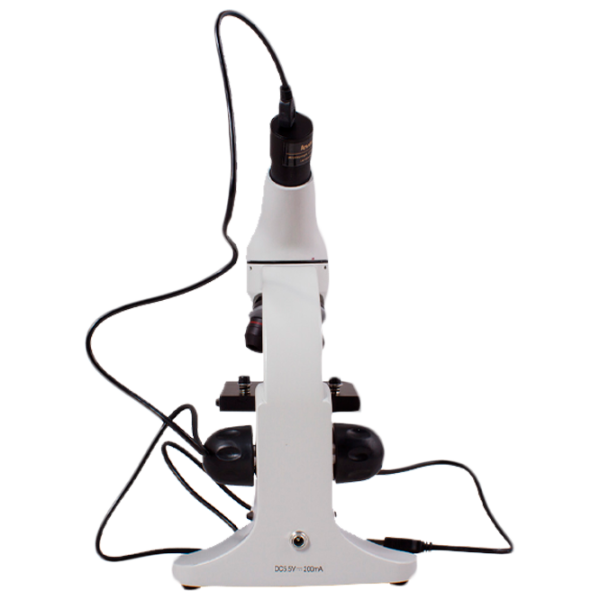 Microscop Levenhuk Rainbow D50L PLUS 2M Biologic/ White photo 3