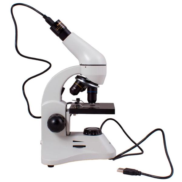 Microscop Levenhuk Rainbow D50L PLUS 2M Biologic/ White photo 4