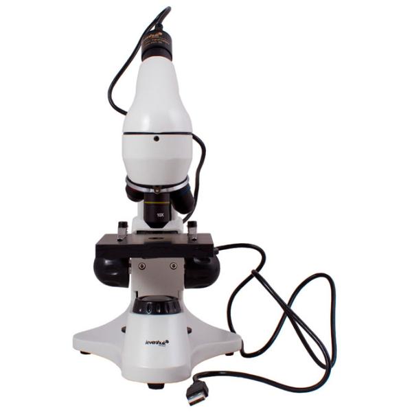 Microscop Levenhuk Rainbow D50L PLUS 2M Biologic/ White photo 5