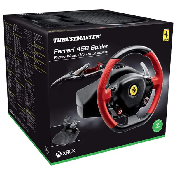 Volan Thrustmaster Ferrari 458 Spider 12 buttons/ Black photo 4