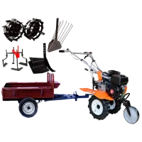 Motocultor Worker HB 700N+R SET20 4 timpi/ Benzină photo 2