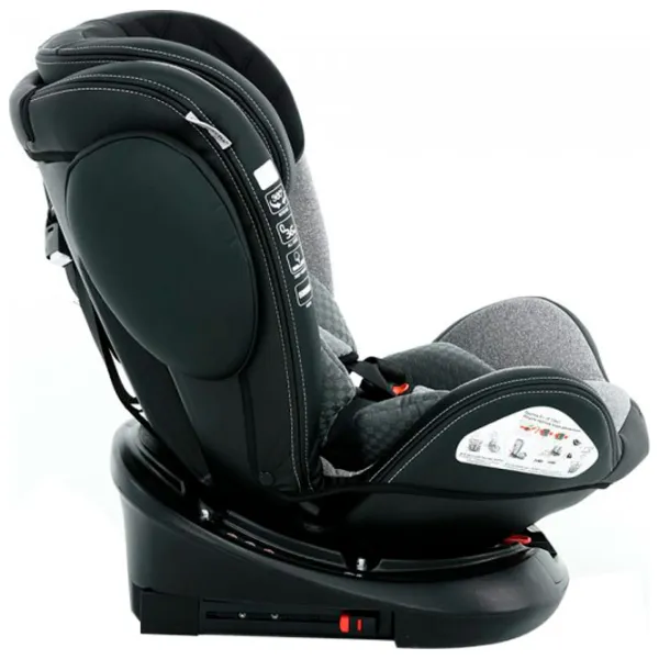 Scaun auto Glamvers Pilot (41796) 9 luni - 12 ani/ 36 kg/ Gray photo 4