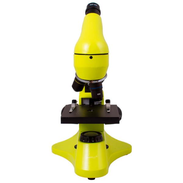 Microscop Levenhuk Rainbow 50L PLUS Biologic/ Lime Light photo 3