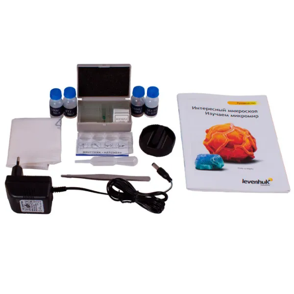 Microscop Levenhuk Rainbow 50L PLUS Biologic/ Lime Light photo 5