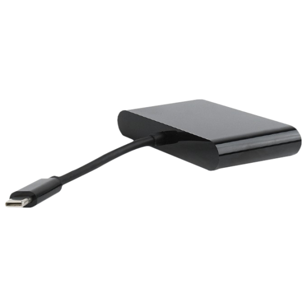Адаптер Cablexpert A-CM-VGA3in1-01 USB Type-C/ Черный photo 2
