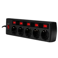 Prelungitor Sven SF-05PL 1.8 m Black photo 3