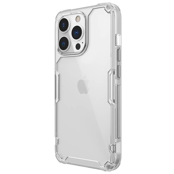 Чехол для смартфона Apple iPhone 13 Pro Nillkin/ Back/ TPU/ PC/ Прозрачный Белый photo 2