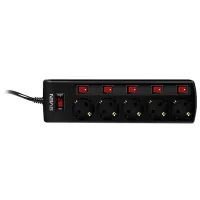Prelungitor Sven SF-05PL 3 m Black photo 3