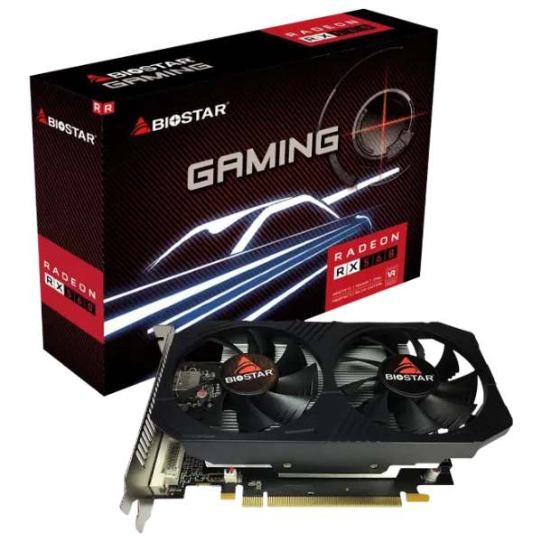 Placă video Biostar Radeon RX 560 PCI Express x8 3.0 / 4 GB photo 3