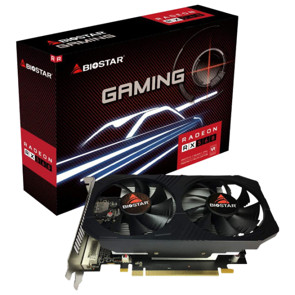 Placă video Biostar Radeon RX 560 PCI Express x8 3.0 / 4 GB photo 3