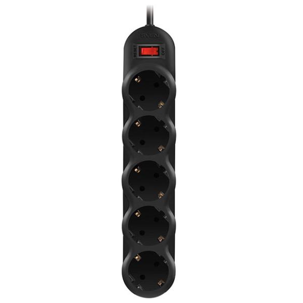 Prelungitor Sven SF-05L 3 m Black photo 2 Prelungitor Sven SF-05L 3 m Black photo 2