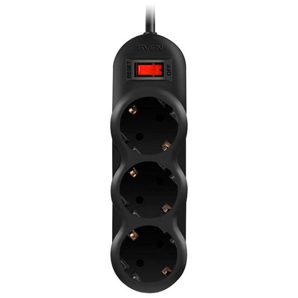 Prelungitor Sven SF-03L 3 m Black photo 3 Prelungitor Sven SF-03L 3 m Black photo 3