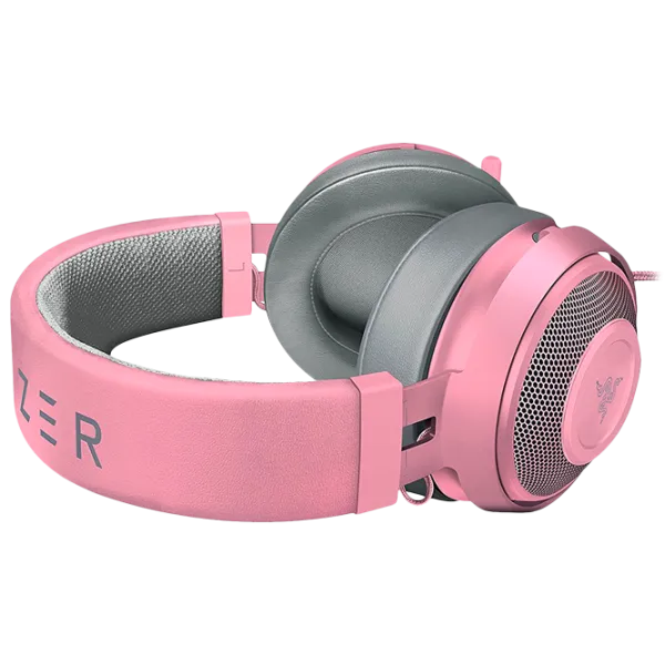 Наушники Razer Kraken Quartz Розовый Проводная/ Игровой photo 4 Наушники Razer Kraken Quartz Розовый Проводная/ Игровой photo 4