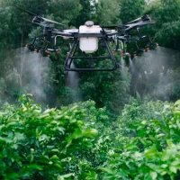 Dronă DJI Agras T30 RTF COMBO Agrar / Black photo 11