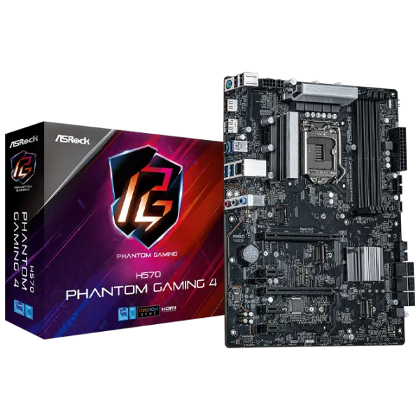 Материнская плата ASRock H570 PHANTOM GAMING 4 ATX/ Intel H570 photo 5