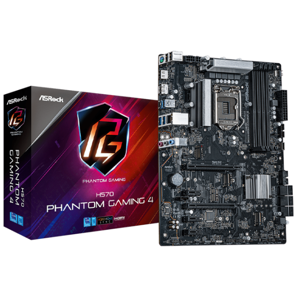 Материнская плата ASRock H570 PHANTOM GAMING 4 ATX/ Intel H570 photo 5