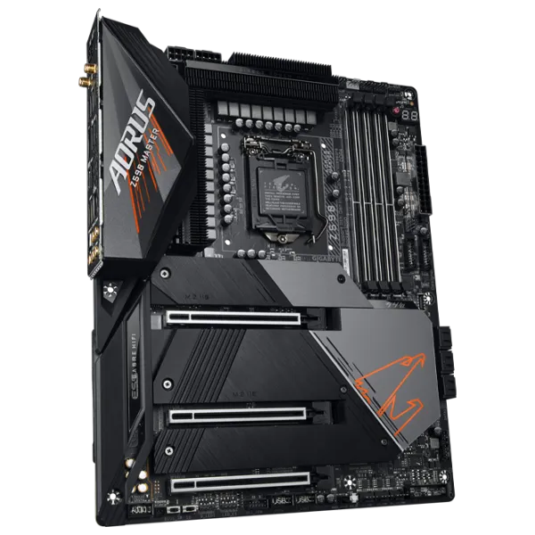 Материнская плата Gigabyte Z590 AORUS MASTER 1.0 ATX/ Intel Z590 photo 2