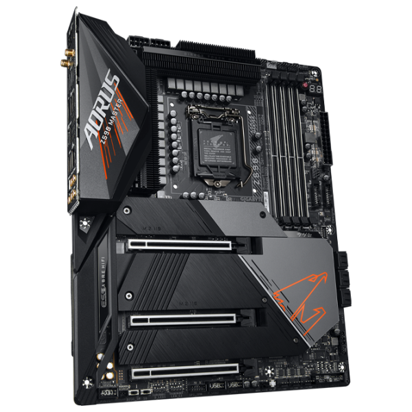 Материнская плата Gigabyte Z590 AORUS MASTER 1.0 ATX/ Intel Z590 photo 2