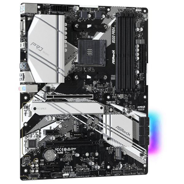 Материнская плата ASRock B550 PRO4 ATX/ AMD B550 photo 3