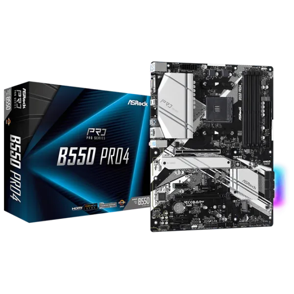 Материнская плата ASRock B550 PRO4 ATX/ AMD B550 photo 5