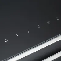 Вытяжка Elica Stripe BL/A/60/LX Наклонная/ Черный/ Нержавеющая сталь photo 2