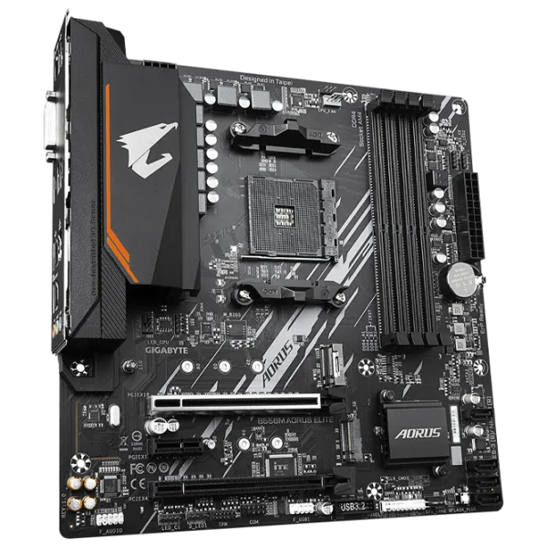 Материнская плата Gigabyte B550M AORUS ELITE 1.1 mATX/ AMD B550M photo 2 Материнская плата Gigabyte B550M AORUS ELITE 1.1 mATX/ AMD B550M photo 2