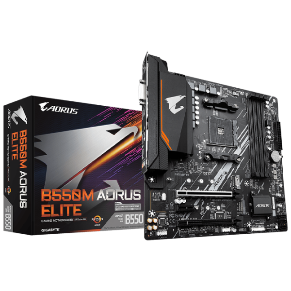 Материнская плата Gigabyte B550M AORUS ELITE 1.1 mATX/ AMD B550M photo 5 Материнская плата Gigabyte B550M AORUS ELITE 1.1 mATX/ AMD B550M photo 5