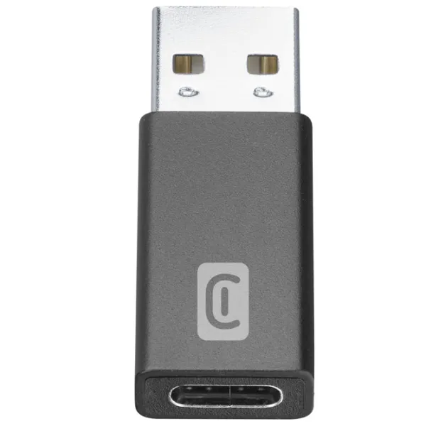 Adapter Cellularline USBCADAPTERTOUSBK USB Type-C/ Black photo 2
