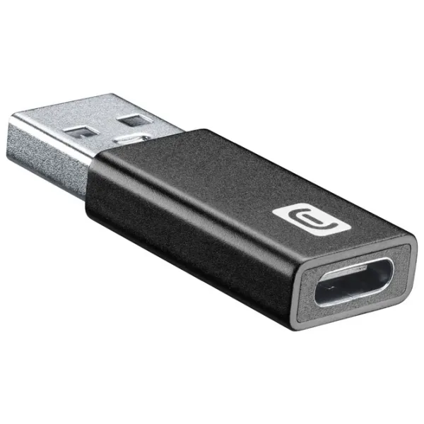 Adapter Cellularline USBCADAPTERTOUSBK USB Type-C/ Black photo 3