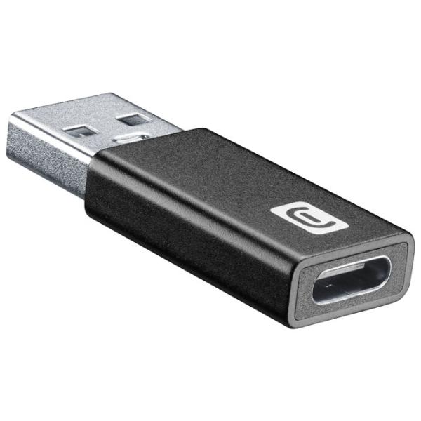 Adapter Cellularline USBCADAPTERTOUSBK USB Type-C/ Black photo 3
