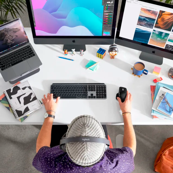 Клавиатура Logitech MX Keys for Mac Беспроводные/ Серый photo 7