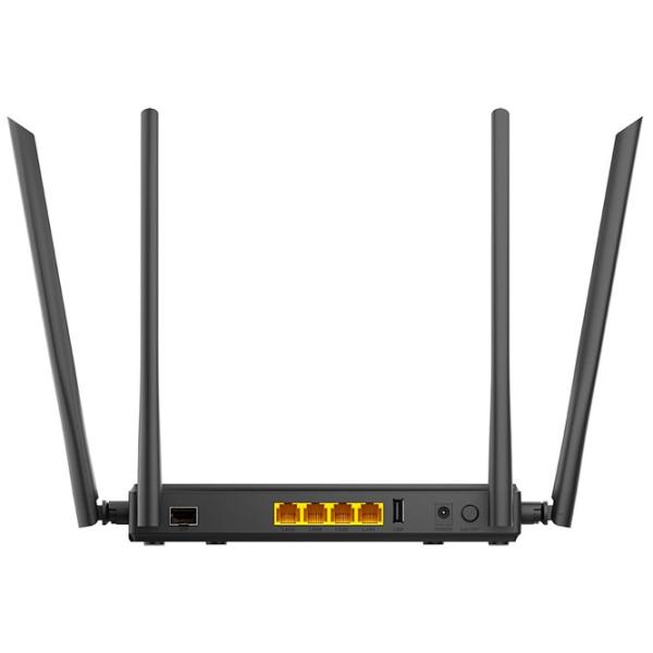 Wi-Fi Router D-Link DIR-825/ GFRU 300 Mbit/ s/ 867 Mbit/ s/ Black photo 4