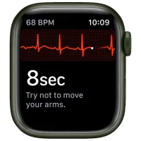 Умные часы Apple Watch Series 7 MKN03WB/ A/ Зелёный/ Clover Sport photo 3