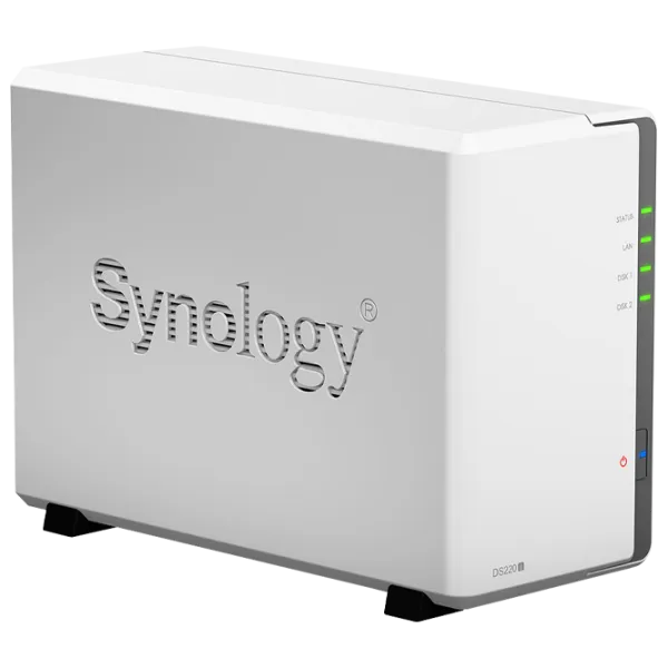 Сетевое хранилище Synology DS220j Белый photo 3