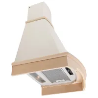 Hotă Elica Coraline WH/A/60 Country/ White/ Brown photo 2