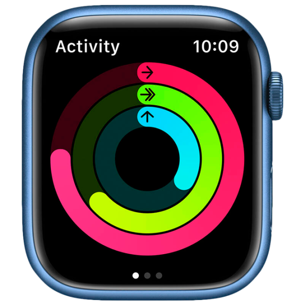 Умные часы Apple Watch Series 7 MKN83WB/ A/ Синий/ Abyss Blue Sport photo 5 Умные часы Apple Watch Series 7 MKN83WB/ A/ Синий/ Abyss Blue Sport photo 5