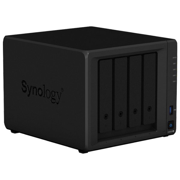Сетевое хранилище Synology DS920+ Черный photo 3
