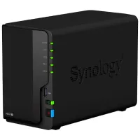 Сетевое хранилище Synology DS220+ Черный photo 4