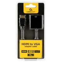 Адаптер Cablexpert A-HDMI-VGA-04 HDMI/ Черный photo 2