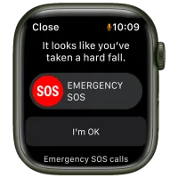 Ceas inteligent Apple Watch Series 7 MKN73WB/ A/ Green/ Clover Sport photo 7