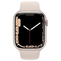 Ceas inteligent Apple Watch Series 7 MKN63WB/ A/ Starlight Khaki/ Starlight Sport photo 2
