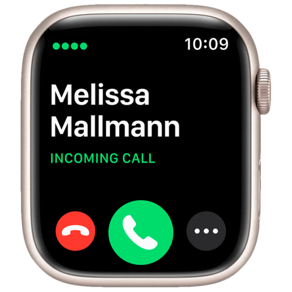 Ceas inteligent Apple Watch Series 7 MKN63WB/ A/ Starlight Khaki/ Starlight Sport photo 7 Ceas inteligent Apple Watch Series 7 MKN63WB/ A/ Starlight Khaki/ Starlight Sport photo 7