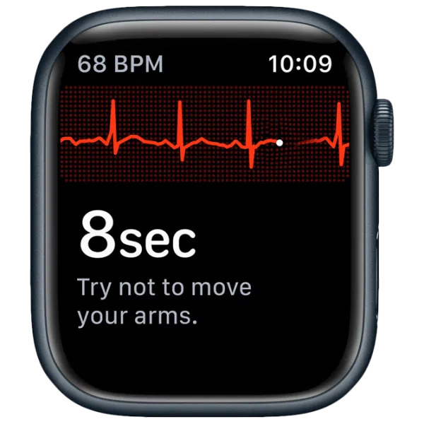 Ceas inteligent Apple Watch Series 7 MKN53WB/ A/ Midnight Black/ Midnight Sport photo 3 Ceas inteligent Apple Watch Series 7 MKN53WB/ A/ Midnight Black/ Midnight Sport photo 3